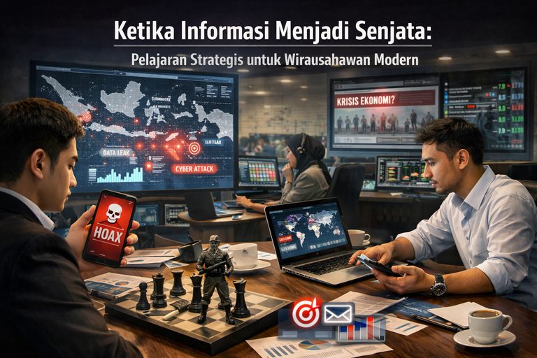 Ketika Informasi Menjadi Senjata: Pelajaran Strategis untuk Wirausahawan Modern